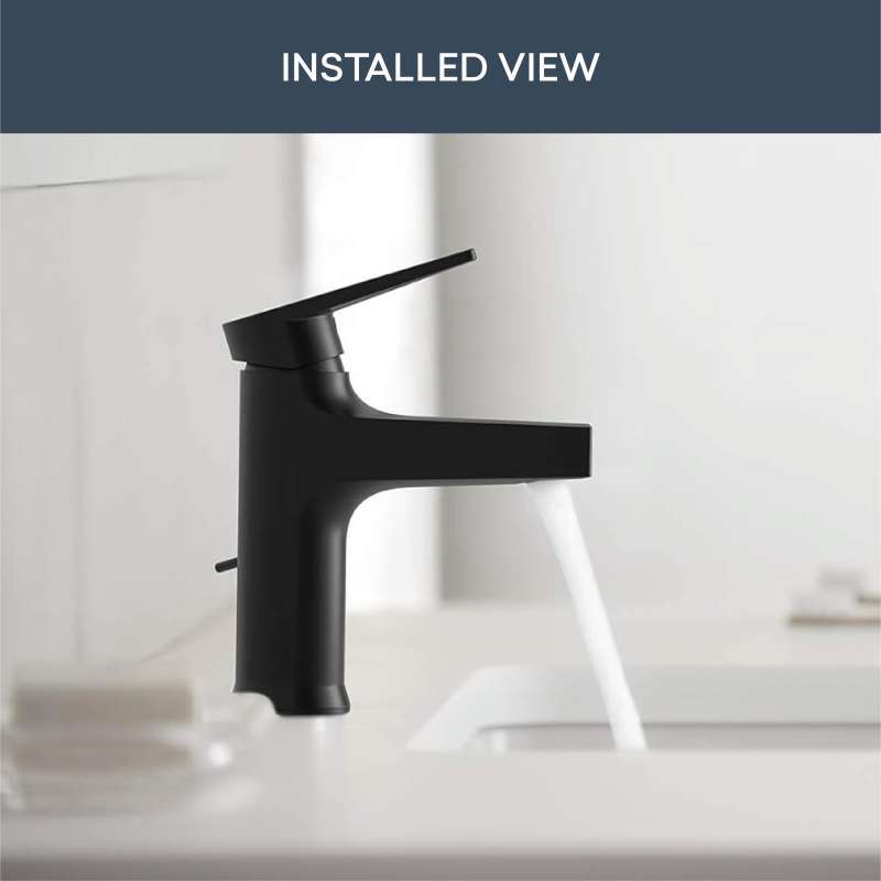 Promo Kohler Taut Lavatory Faucet Black K-74013t-4-bl / Kran Wastafel ...