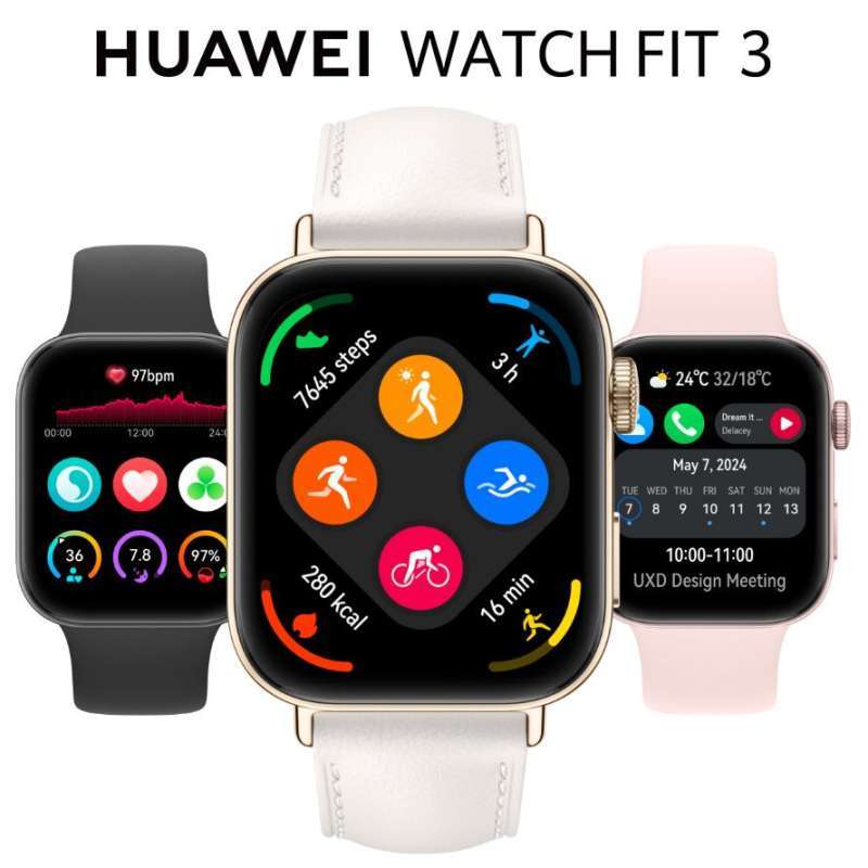 Jual Huawei Watch Fit 3 Smartwatch 1.82 Ultra slim 10 Days Battery Garansi Resmi Green Rubber Di Seller Topsell Indonesia Official Store Topsell Indonesia Kota Mojokerto Blibli
