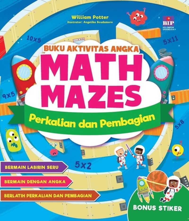 Promo Buku Aktivitas Angka Math Maze Perkalian Dan Pembagian Diskon 27% ...