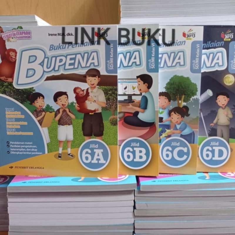 Promo Buku Paket Bupena Kelas 6 Sd 6a 6b 6c 6d K13n Erlangga Diskon 26% ...