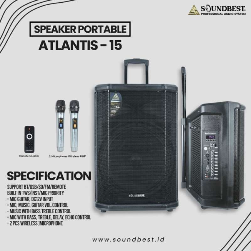 15 Inch Mic And Speaker System SPEAKER SOUNDBEST