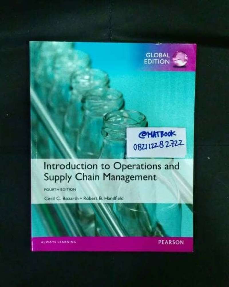 Promo Introduction To Operations And Supply Chain Management 8ed Diskon ...