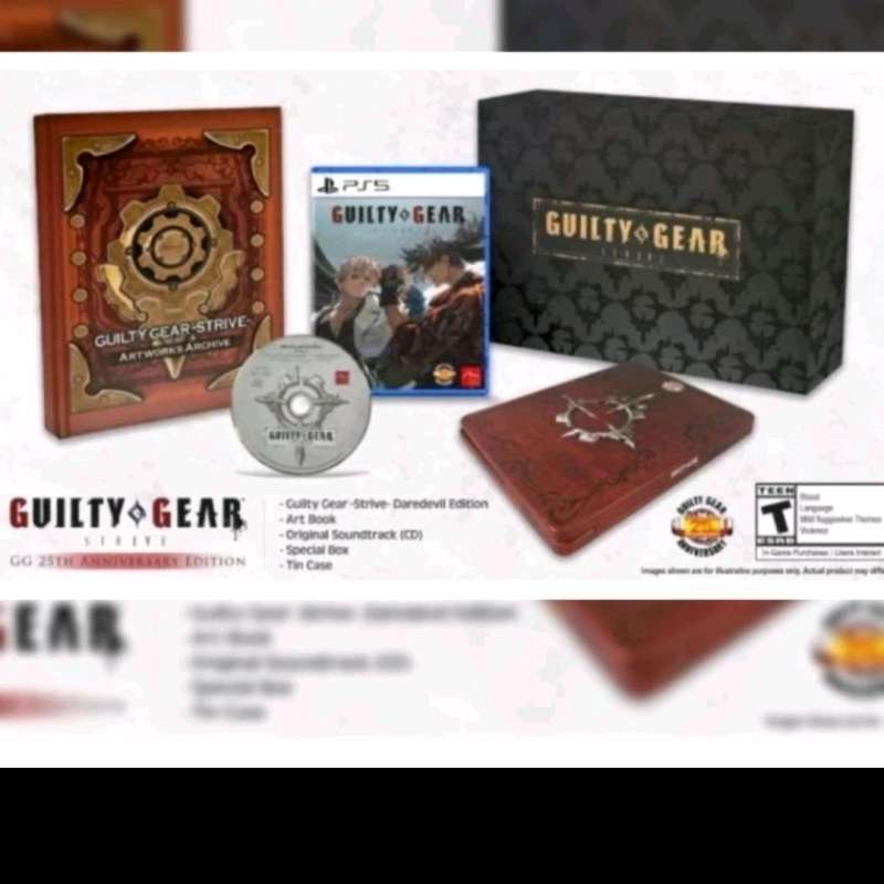 Jual Ps5 Guilty Gear Strive 25th Anniversary Edition Di Seller Terminal