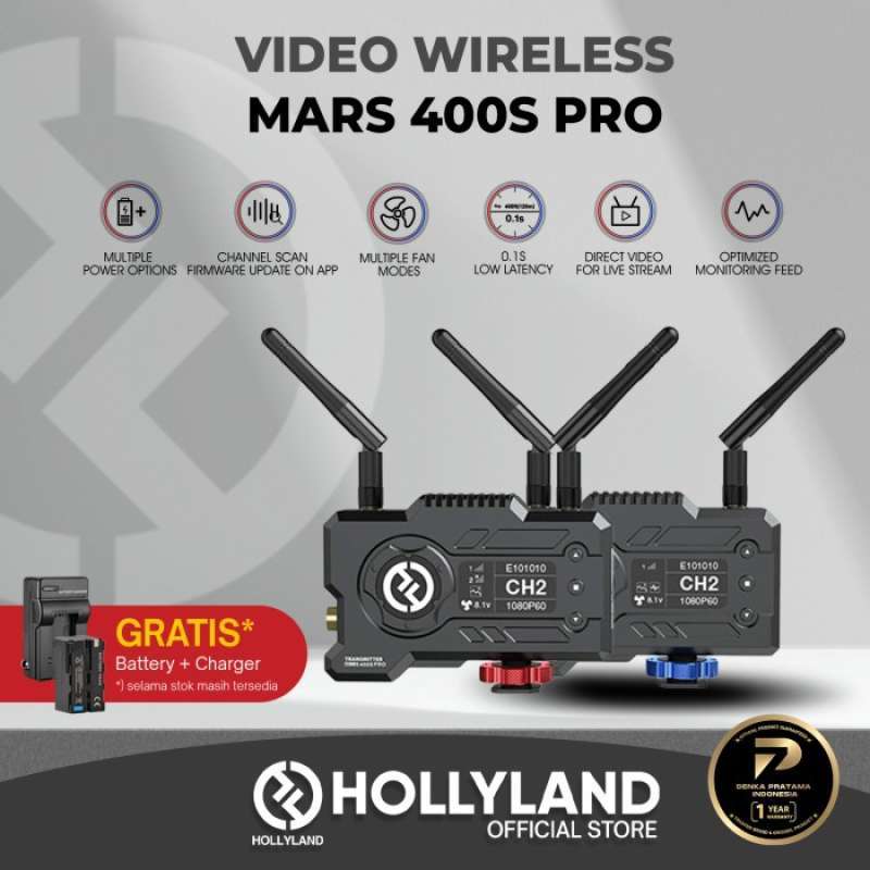 Jual Hollyland Mars 400s Pro Wireless Video Receiver Di Seller Rumix