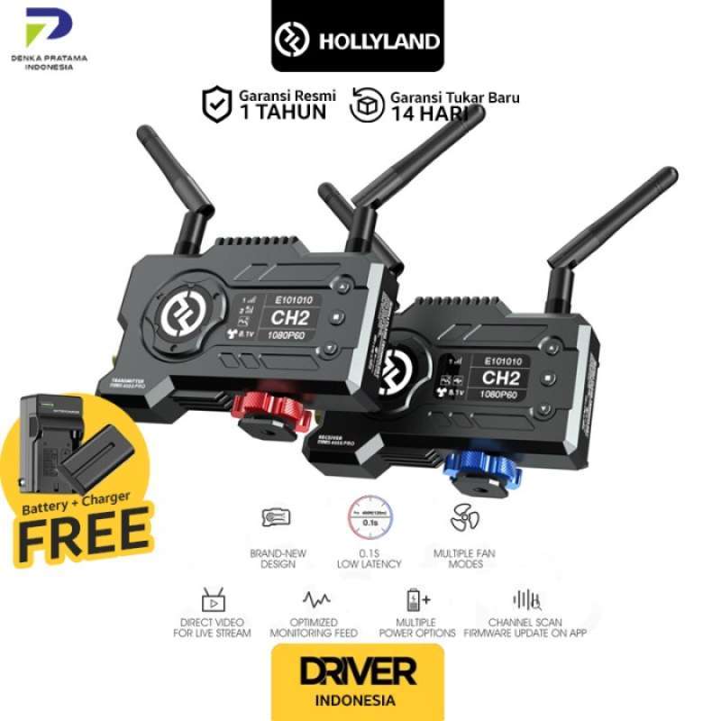 Jual Hollyland Mars 400s Pro Wireless Video Transmitter Receiver Di