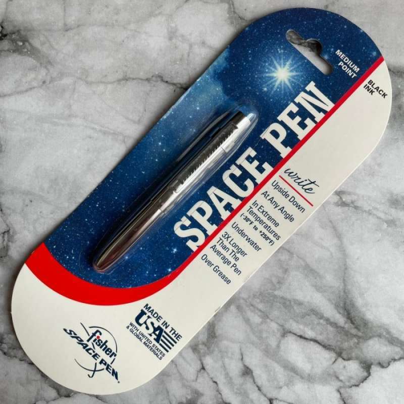 Bolígrafo Fisher Space Pen Cruz Plateado Negro | Envío Gratis
