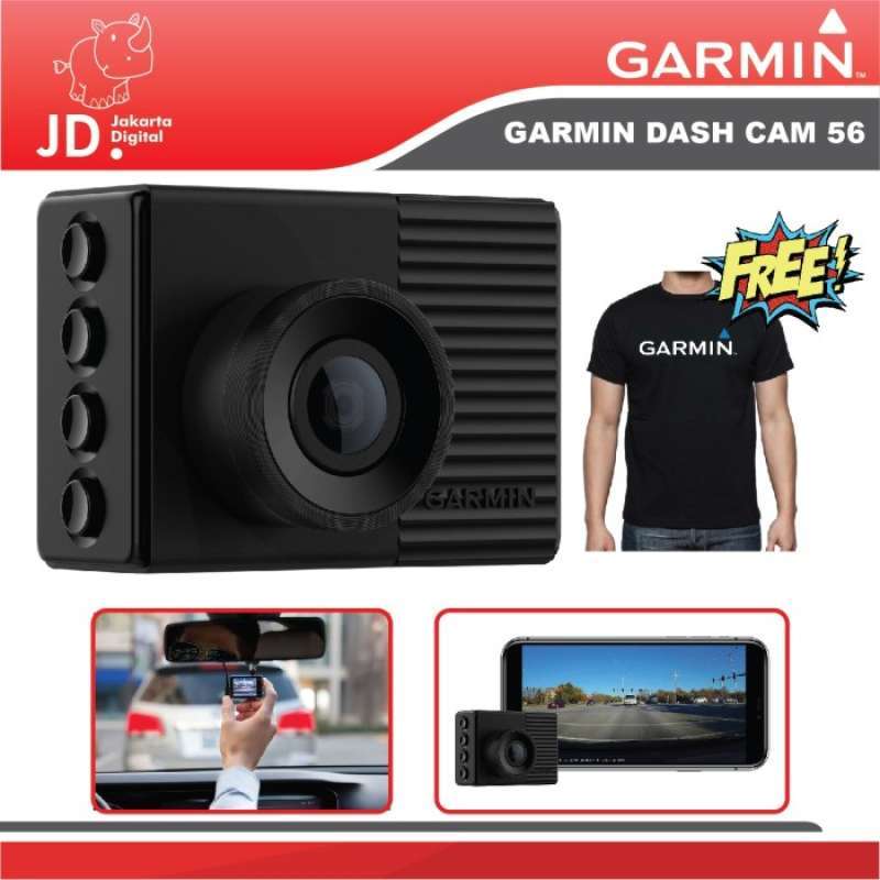 Jual Garmin Dash Cam 56 1440p Dash Cam With 140-degree Field Of View Di ...
