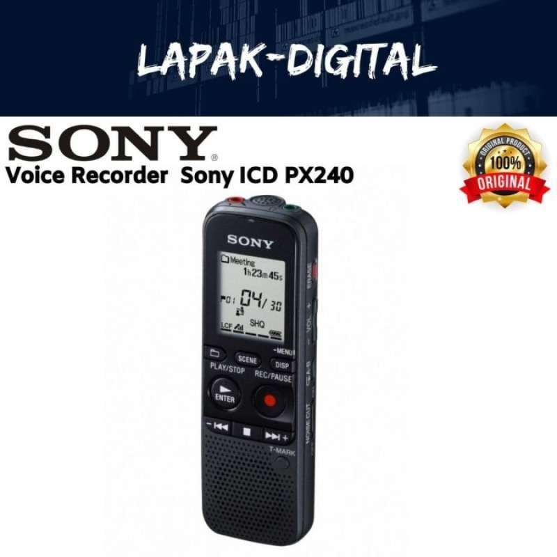 Gravador De Voz Sony Icd Px240 4Gb Mp - Gravador de Voz - Magazine Luiza