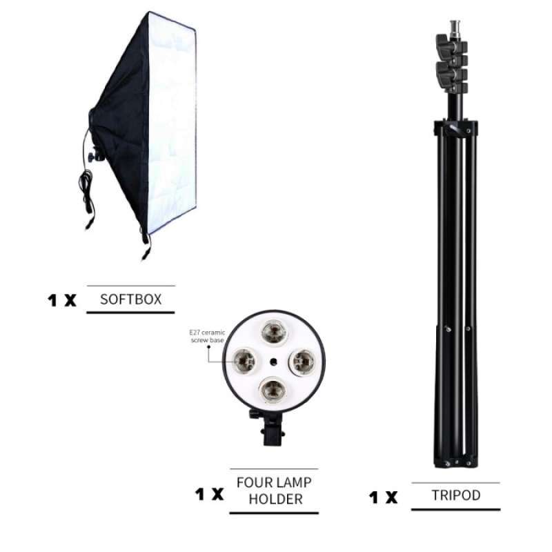 Octagonal Softbox Lighting Kit,360 Degrees Filling Light Photography Lighting Studio Light With - View #2
