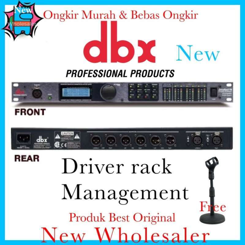 Promo Driver Rack Dbx Pa Speaker Management Equaliser Crossover Efek ...