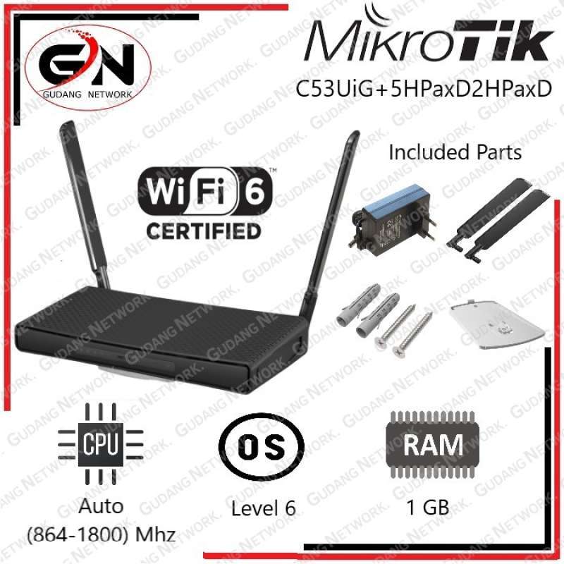 Promo Mikrotik Hap Ax3 Ax 3 C53uig+5axd2axd / Mikrotik Hap Ax3 Diskon ...