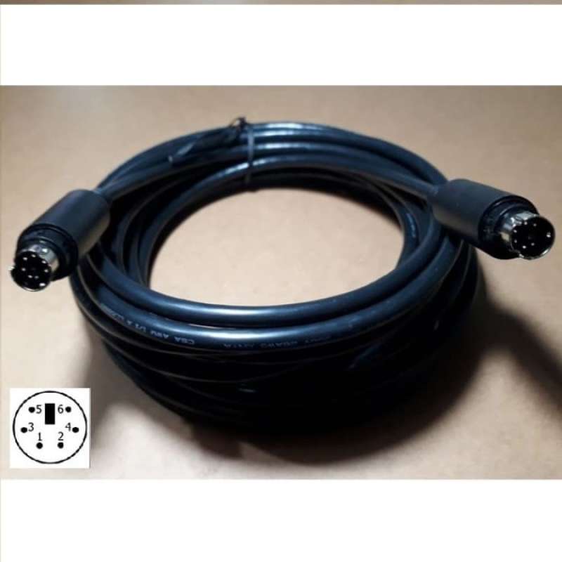 Promo 100% Produk Ori Kabel Ps2 Male Male 6 Pin Assembly 5 Meter Diskon ...