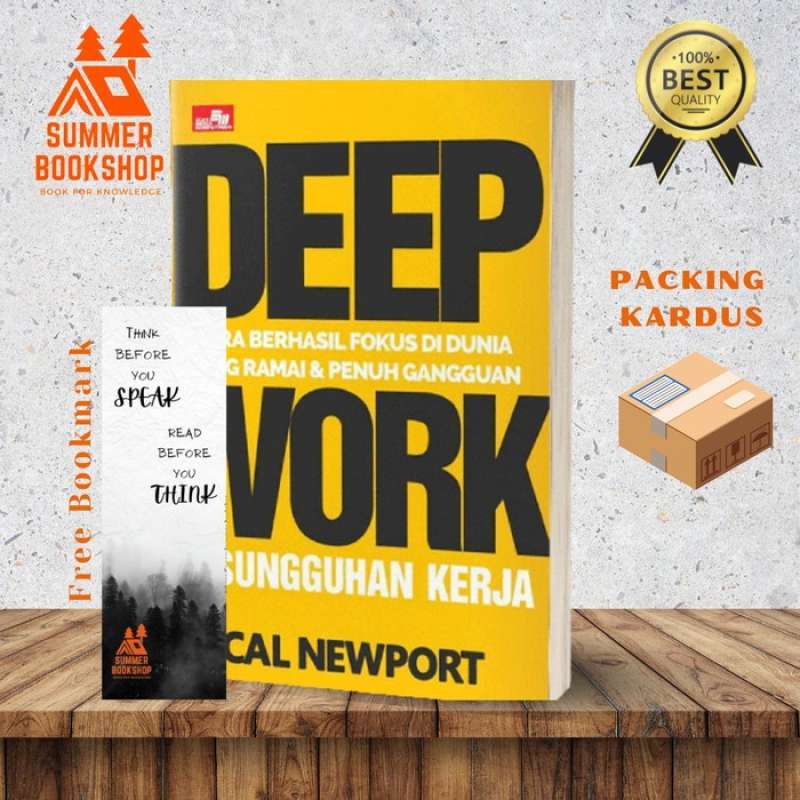 Jual deep work cal newport di seller noelle cengkareng timur kota