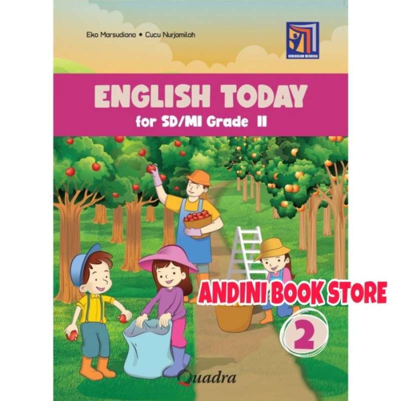 Jual Buku English Today Kelas 1 2 3 4 5 6 Sd/mi Kurikulum Merdeka ...