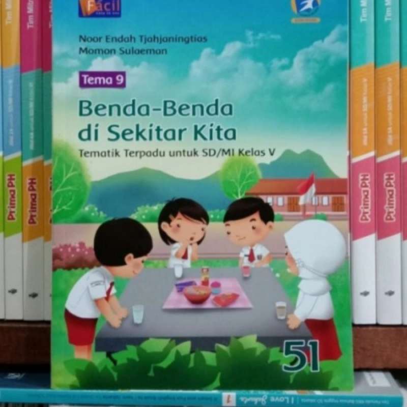 Jual Buku Sd Tematik 5a 5b 5c 5d 5e 5f 5g 5h 5i Kelas 5 Sd/mi Facil ...