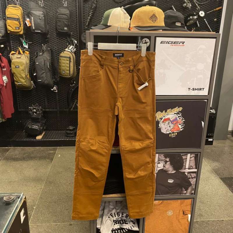 EIGER CELANA PANJANG PRIA RIDING RAINTOUR LONG PANTS Brown, 29