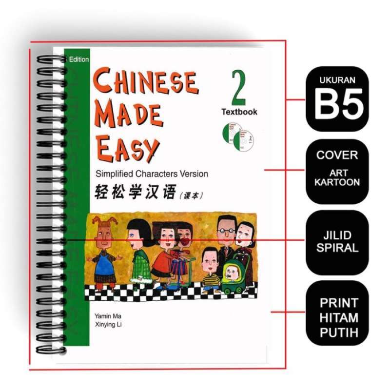 Jual Buku Belajar Bahasa Mandarin Chinese Made Easy Textbook Di Seller Hachi Cengkareng Timur Jual Buku Belajar Bahasa Mandarin Chinese Made Easy Textbook Di Seller Hachi Cengkareng Timur