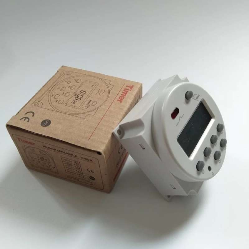 Jual Timer Cn101a 12v 220v Weekly Programmable Timer Switch Digital Di ...