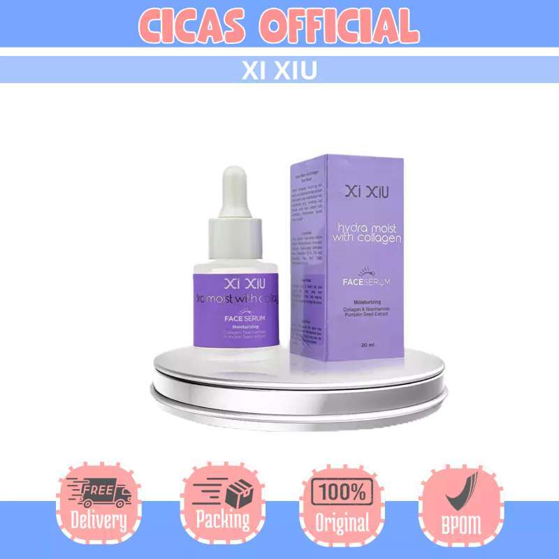 Jual Cicasofficial Xi Xiu Hydra Moist With Collagen Face Serum 20ml