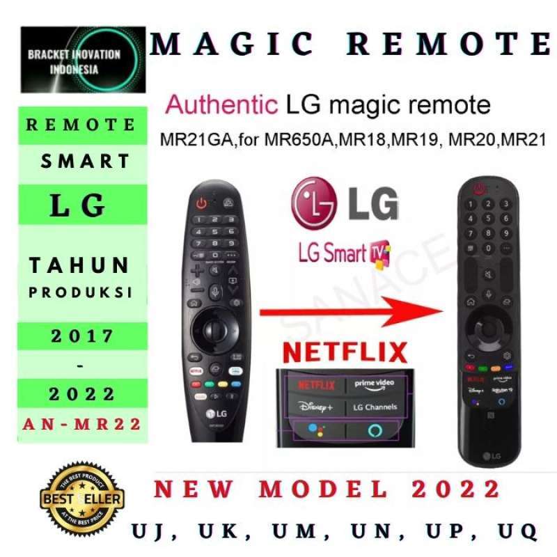 Jual Magic Remote Tv Lg Uq Original, Murah & Diskon Juni 2024 | Blibli