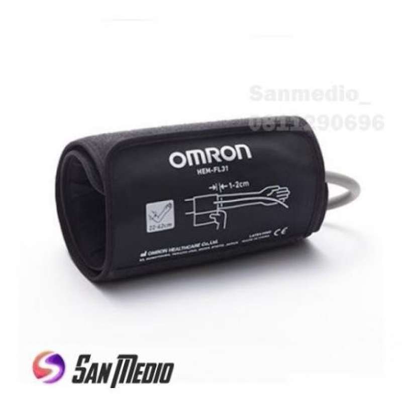 Jual Omron Upper Arm Blood Pressure Monitor Cuff Jumbo 22cm-42cm Di ...