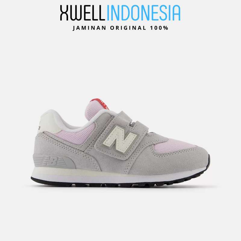 Sepatu Anak Perempuan New Balance 574 Hook Loop Kids ORIGINAL BNIB PV574GNK
