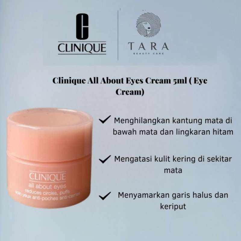 Jual clinique all about eyes cream 5ml eye cream di seller yama