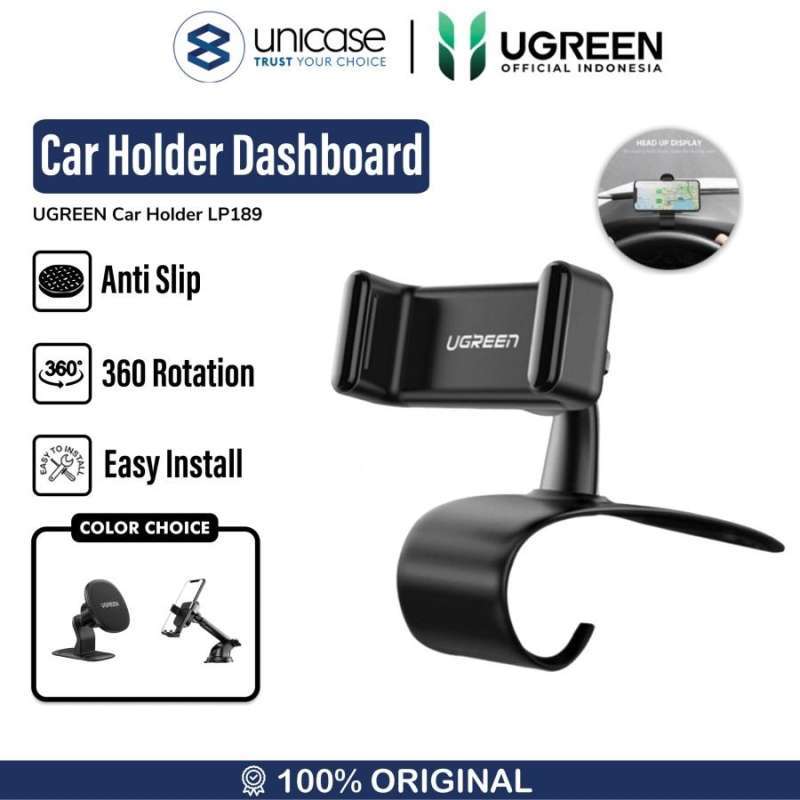 UGREEN Car Holder Dashboard Clip 360" - Black LP189 60796