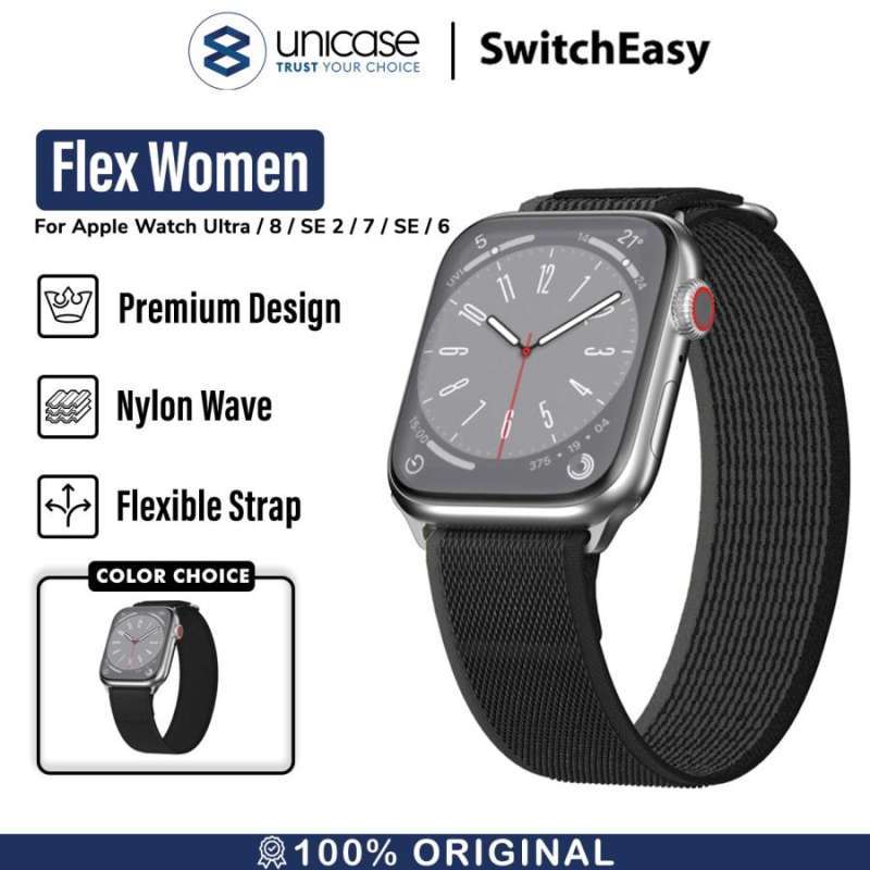 Strap Apple Watch Ultra 2 9/8 49/45/41mm SwitchEasy Flex Woven Nylon