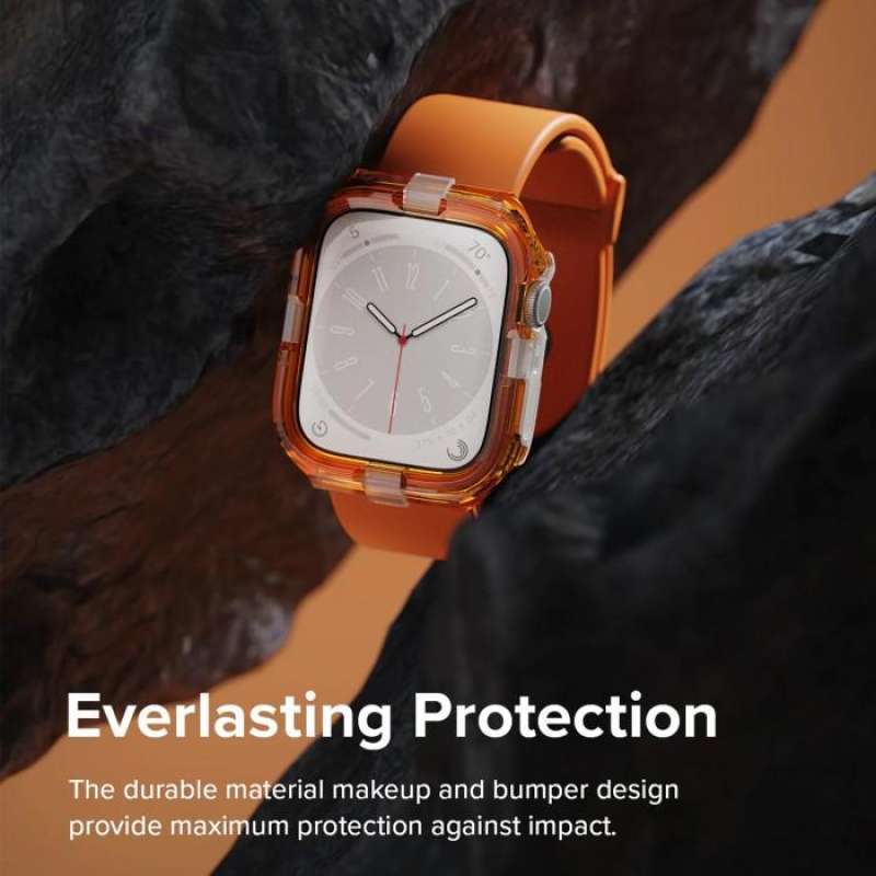 Case Apple Watch Series 9/8/7/SE 45/44mm Ringke Fusion Bumper Casing