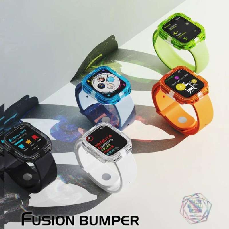 Case Apple Watch Series 9/8/7/SE 45/44mm Ringke Fusion Bumper Casing