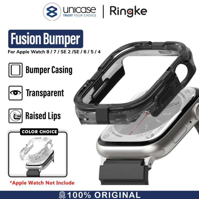 Case Apple Watch Series 9/8/7/SE 45/44mm Ringke Fusion Bumper Casing