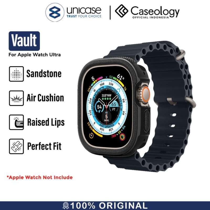 Caseology Apple Watch 49mm Case Vault - Matte Black ACS05464