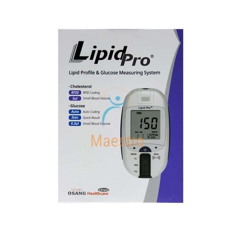 Promo Lipid Pro Alat Tes Cek Kolesterol Total Hdl Ldl Trigliserida ...