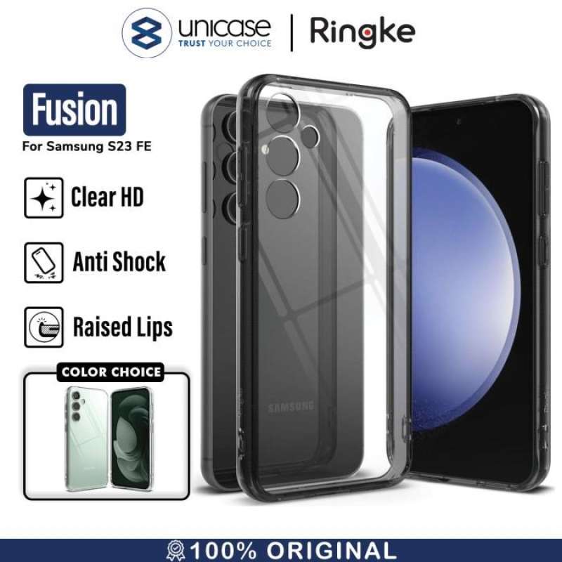 Ringke Galaxy S23 FE Case Fusion - Smoke Black F751E53