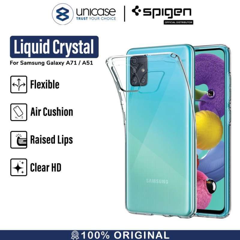 Case Samsung Galaxy A51 / A71 Spigen Liquid Crystal Clear Casing