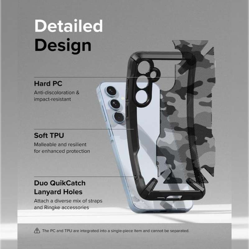 Ringke Galaxy A55 5G Case Fusion X - Black FX810E55