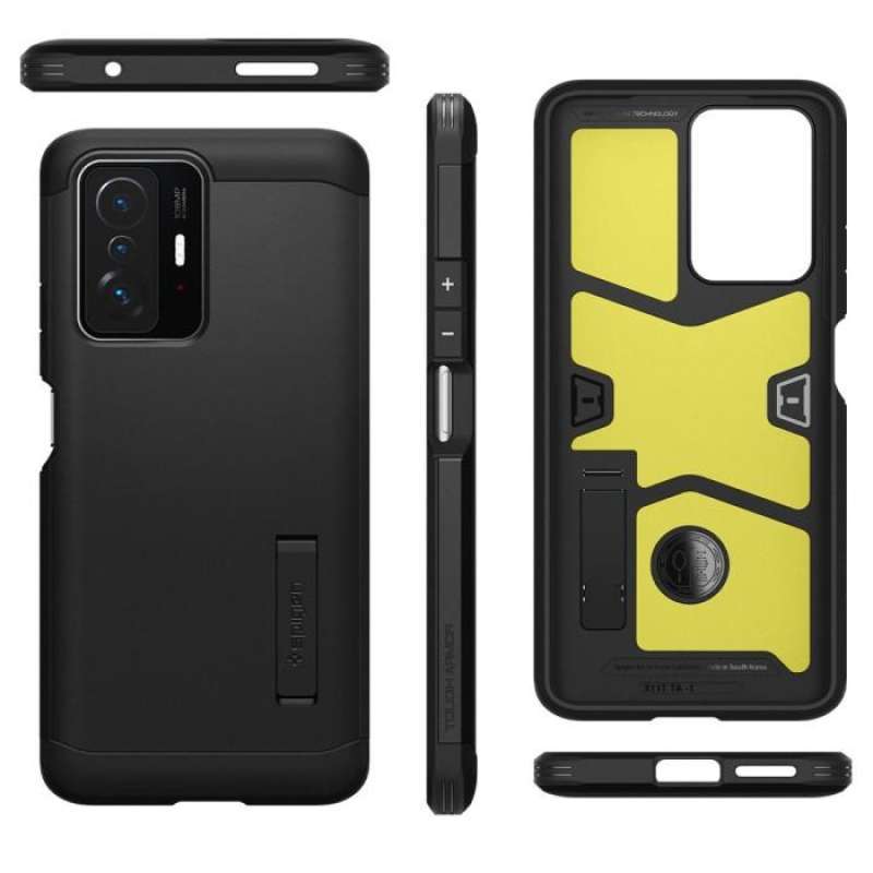 Spigen Xiaomi 11T Pro / 11T Case Stand Tough Armor - Black ACS03863