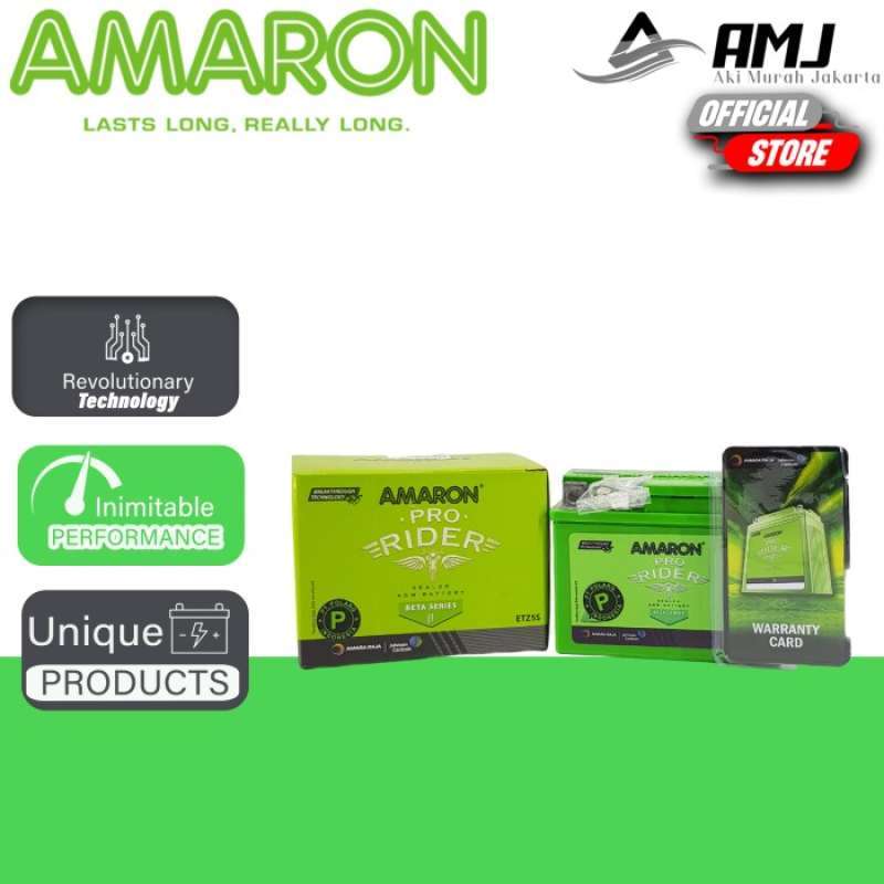 Promo Aki Motor Yamaha R15 Amaron Etz5s / Gtz5s / Ytz5s Aki Kering 12v ...