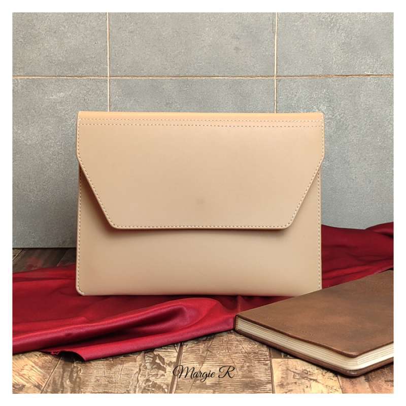 Jual Map A5 Folio Kulit Sintetis Document Keeper Map Folder Organizer ...