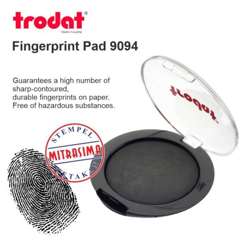 Jual Trodat 9094 Finger Print Pad / Bantalan Untuk Sidik Jari / Cap