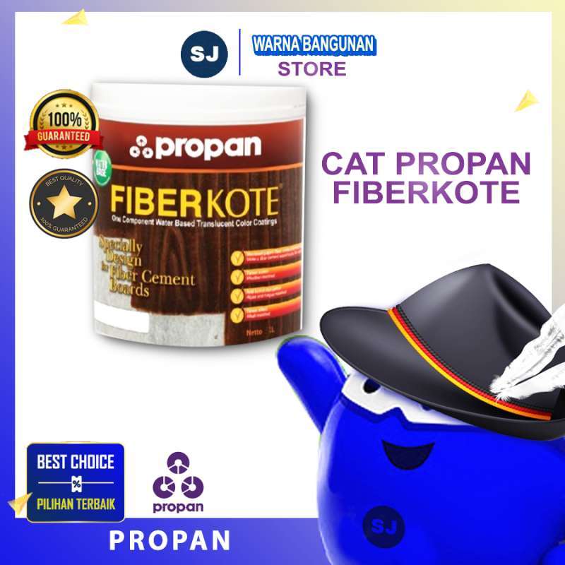 Jual Cat Propan Fiberkote Grc/lisplang/conwood 1ltr Di Seller Happy
