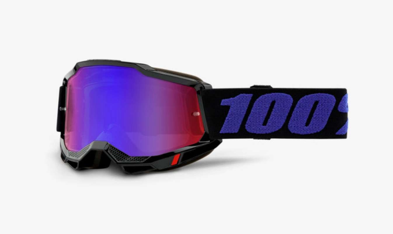 100% Kids Crossbrille Accuri Gen. 2 Deepmarine - Blau Verspiegelt Anti Fog Sid126192 - View #6