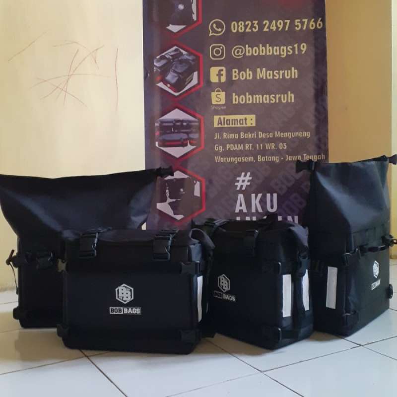 Side bag motor waterproof top