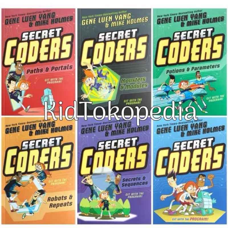 Promo Secret Coders The Complete Boxed Set Diskon 23% Di Seller ...