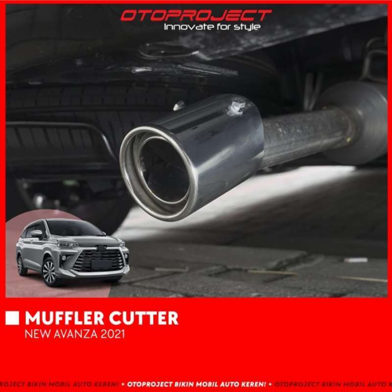 Promo Muffler / Tutup Buntut Knalpot Otoject All New Avanza 2022 Diskon