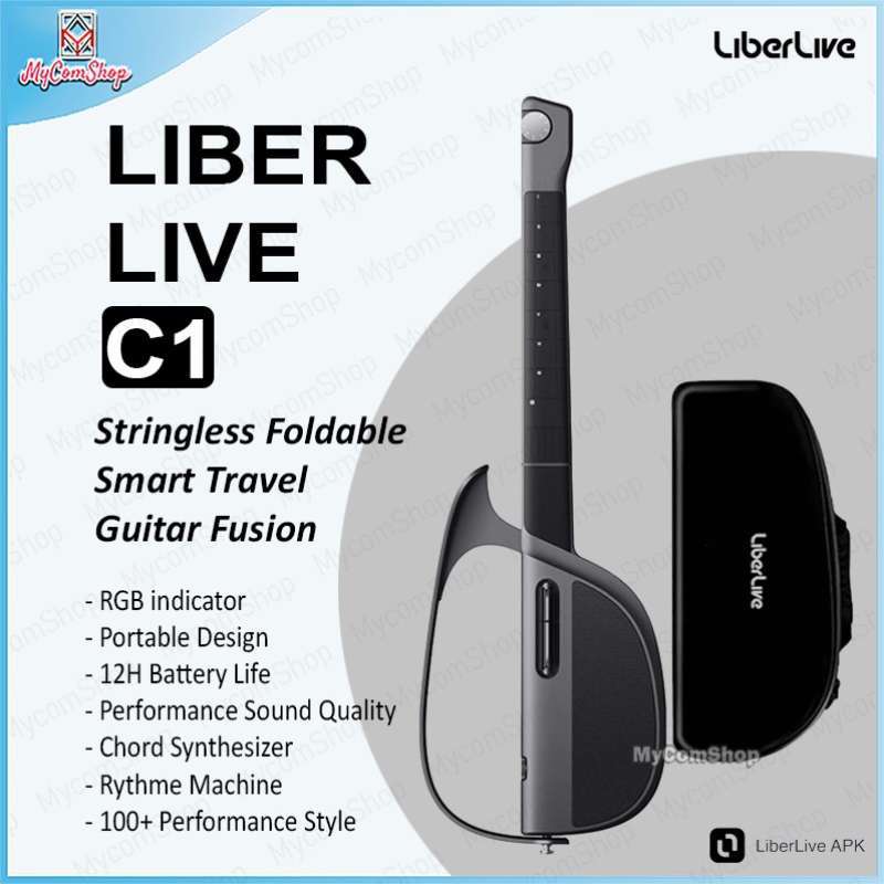 Jual Liberlive C1 Stringless Foldable Smart Travel Guitar