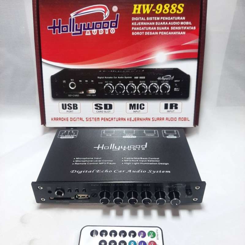 Promo Preamp Parametrik Atau Equalizer Audio System Hollywood Hw-988s ...