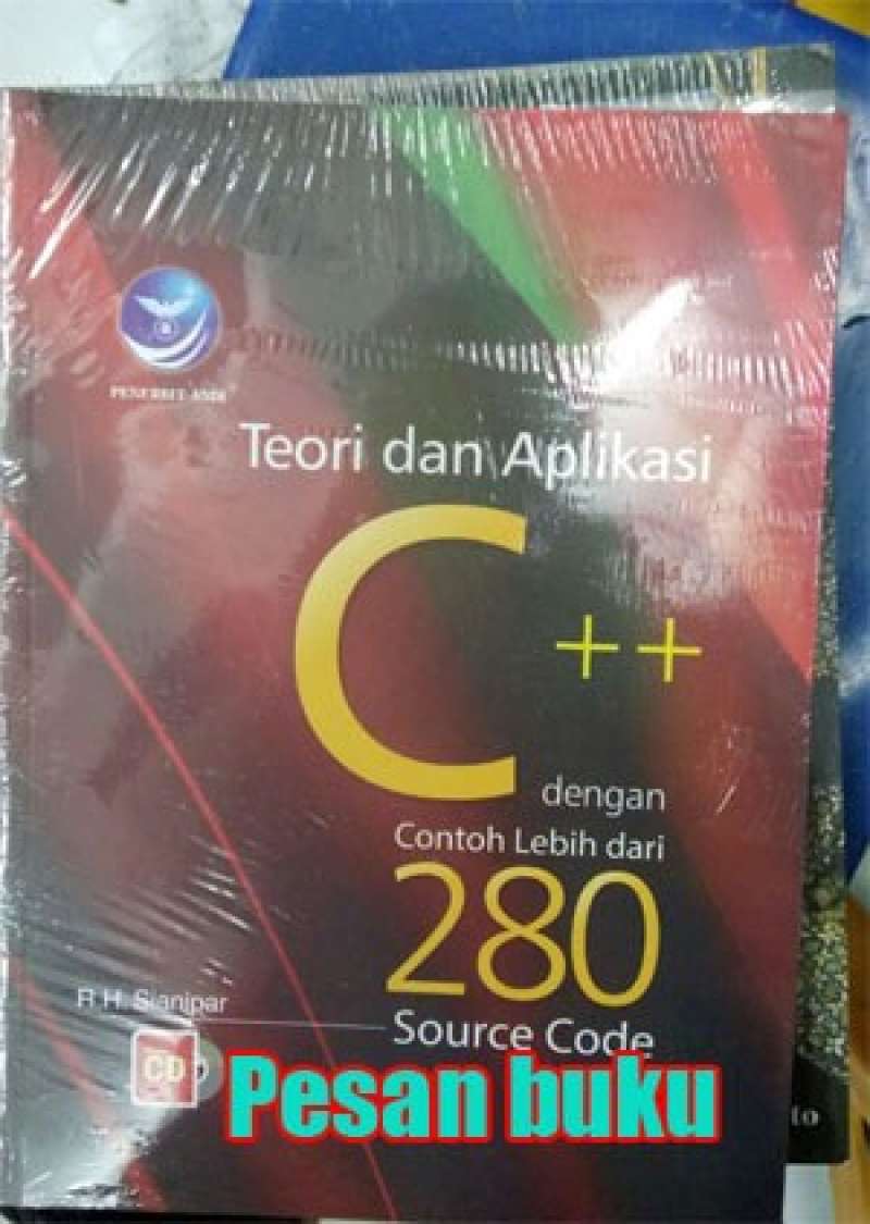 Promo Buku Teori Dan Aplikasi C++ Dengan Contoh Lebih Dari 280 Source ...