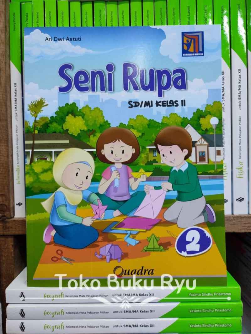 Promo Buku Seni Rupa Kelas 1 2 3 4 5 6 Sd Kurikulum Merdeka Quadra ...